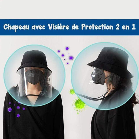 SUMHAT™ : Chapeau avec Visière de Protection 2 en 1