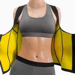 Gadgets d'Eve SWEATIN™ : Gilet de Sudation Sauna en Néoprène avec ceinture